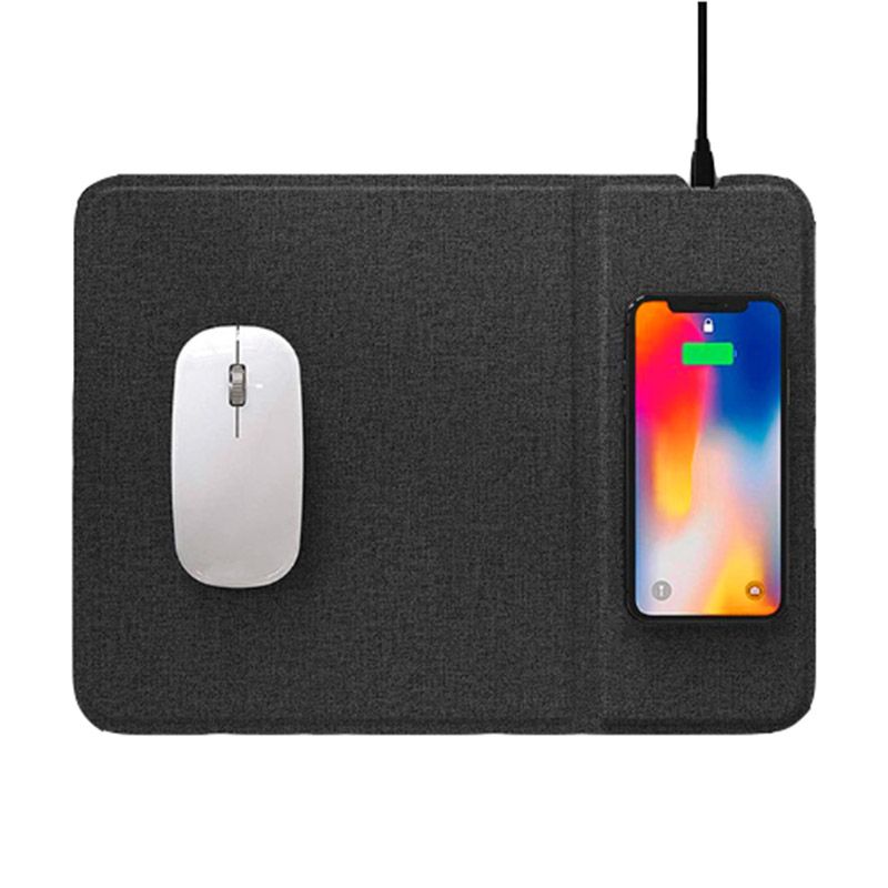 Alfombrilla Ratón Mousepad+Base Carga Inalámbrica - Imagen 2