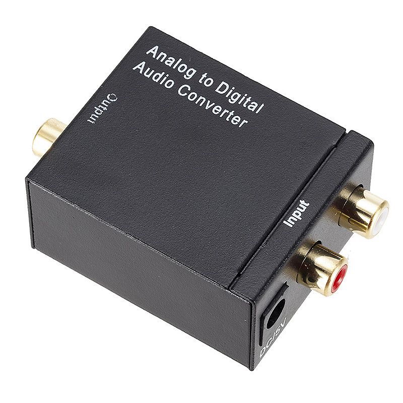 Conversor audio RCA analógico a óptico digital y RCA - Imagen 2