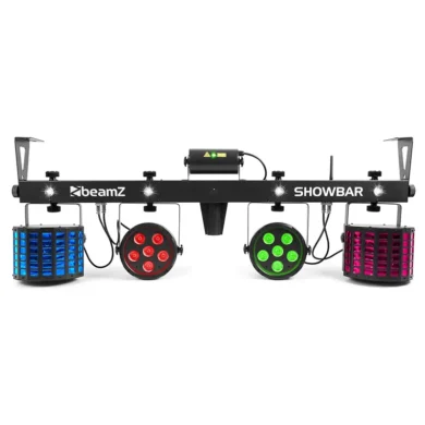 153.800. SHOWBAR con 2 Foco PAR, 2 Laser R/G