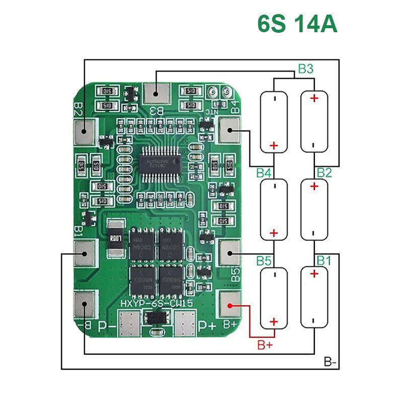 BMS 6S 15A