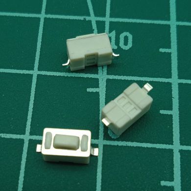 Pulsador mando membrana SMD 3x6x4.3mm 2 pines