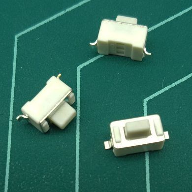 Pulsador mando membrana SMD 3x6x5mm 2 pines