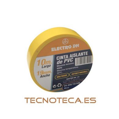 Cinta aislante de 19 mm