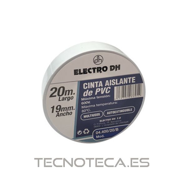 Cinta aislante de 19 mm