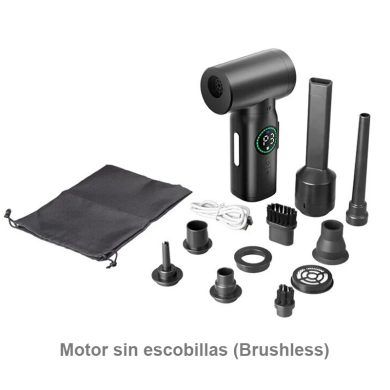 CF01. Compresor aspirador de aire portátil