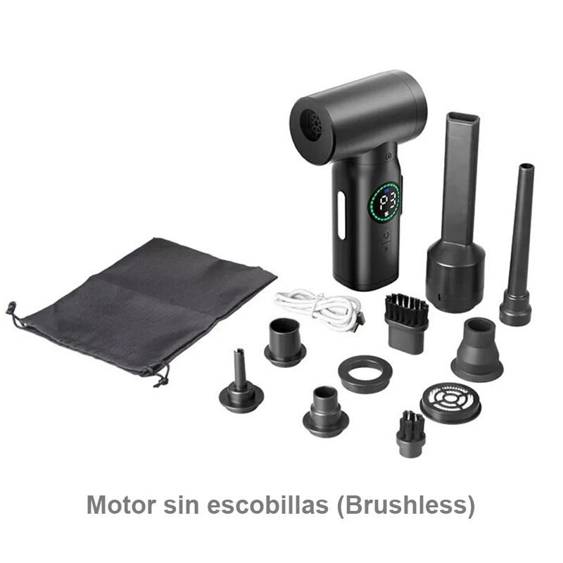 CF01. Compresor aspirador de aire portátil