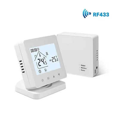 Termostato RF para calderas, emisor y receptor