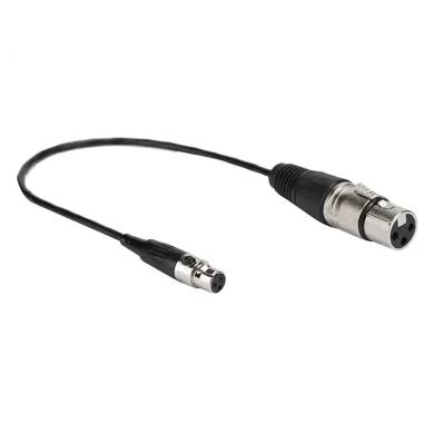 Cable XLR hembra a mini XLR hembra