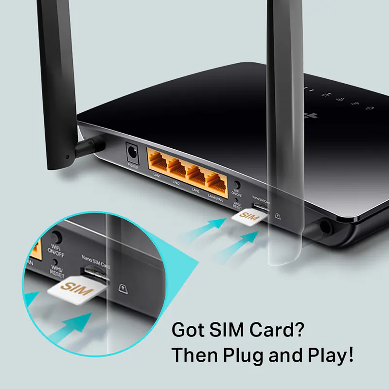 MR200. Router ARCHER V5.3 LTE 4G + 1WAN - Imagen 3