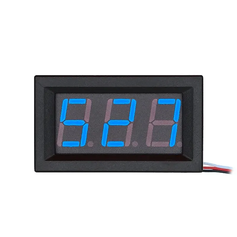 Voltímetro digital de panel