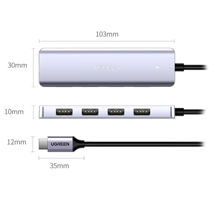 Hub USB tipo C