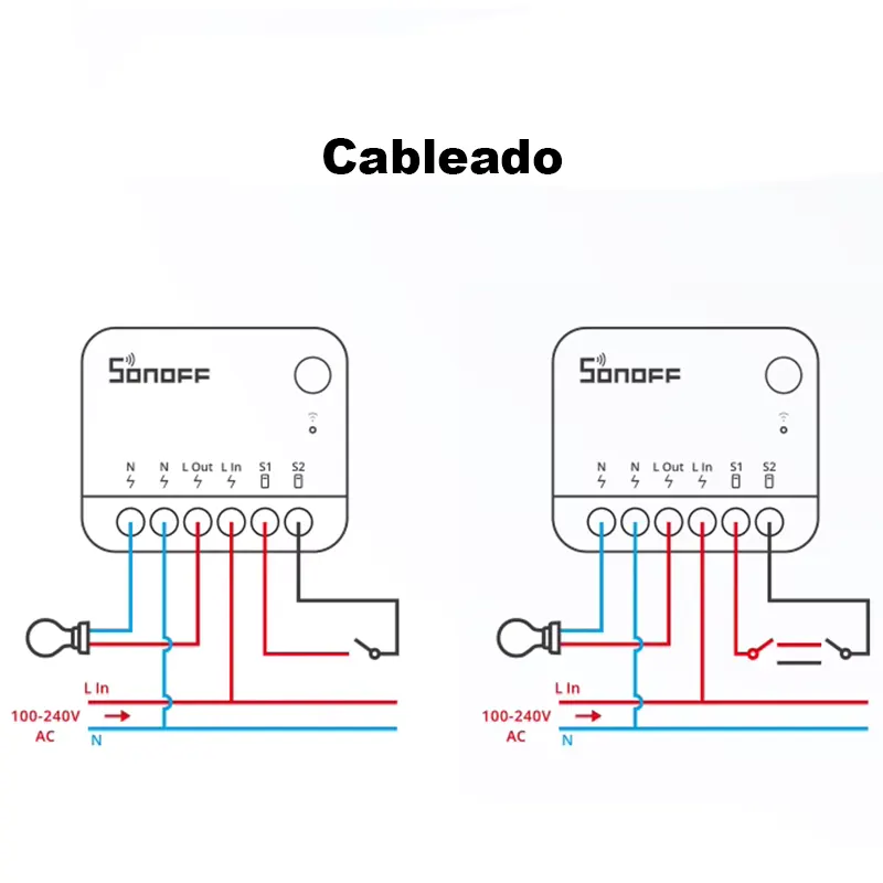 SONOFF MINIR4. Interruptor WIFI para caja - Imagen 3