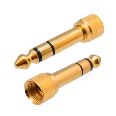 Adaptador Jack 6.3mm macho a 3.5mm hembra