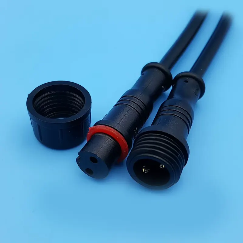 Cable macho y hembra conector 2PIN