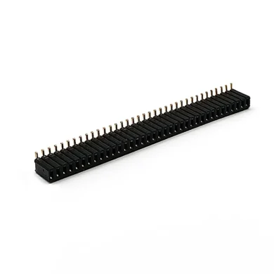 Tira pines acodado 1.27mm