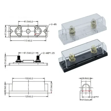 PORTAFUSIBLE CUCHILLA