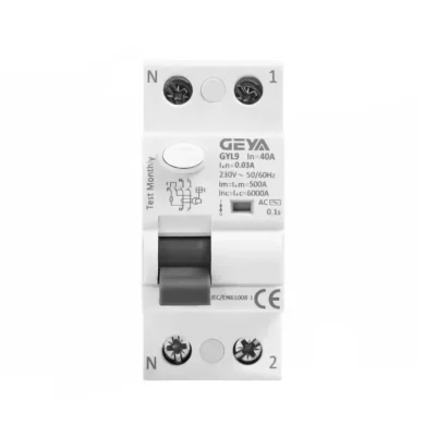 GYL9 2P 40A 30mA. Diferencial 40A 30mA tipo AC