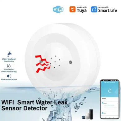 Sensor de fugas de agua WIFI con doble sensor
