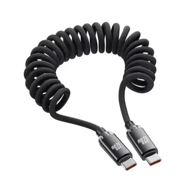 Cable USB C a USB C retráctil