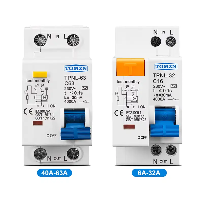 TPNL-25. Diferencial 1P+N 25A 230VAC bipolar DPNL - Imagen 2