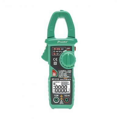 Pinza amperimétrica autorrango 600A CA. MUL3110