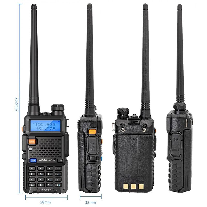 UV-5R. Emisora Baofeng VHF/UHF doble banda 5W - Imagen 2