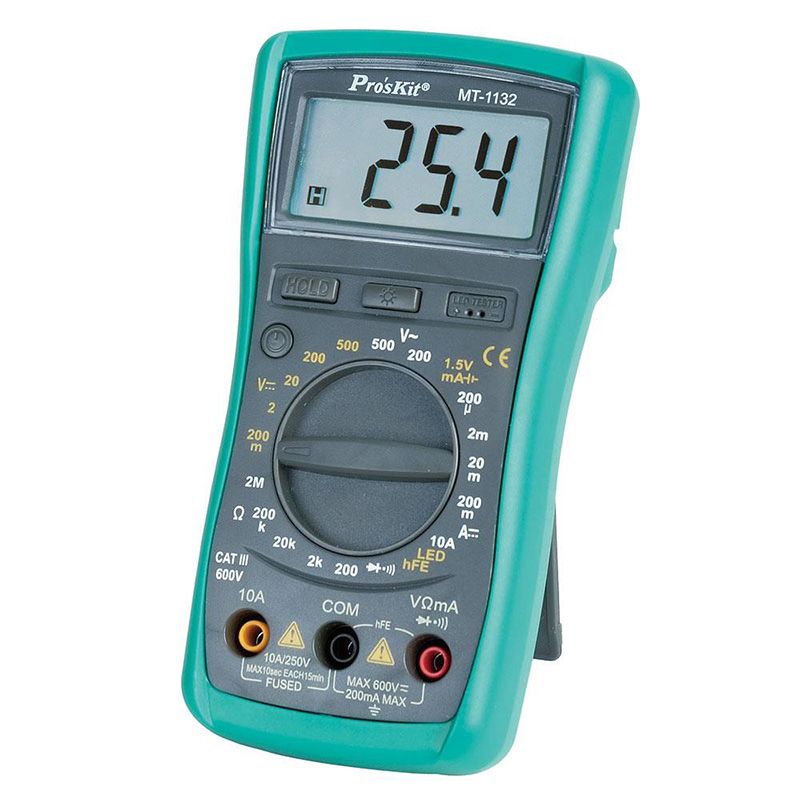 MUL1132. Tester multimetro digital