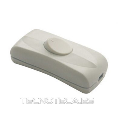 11.573/B. Interruptor bipolar a tornillo. Blanco