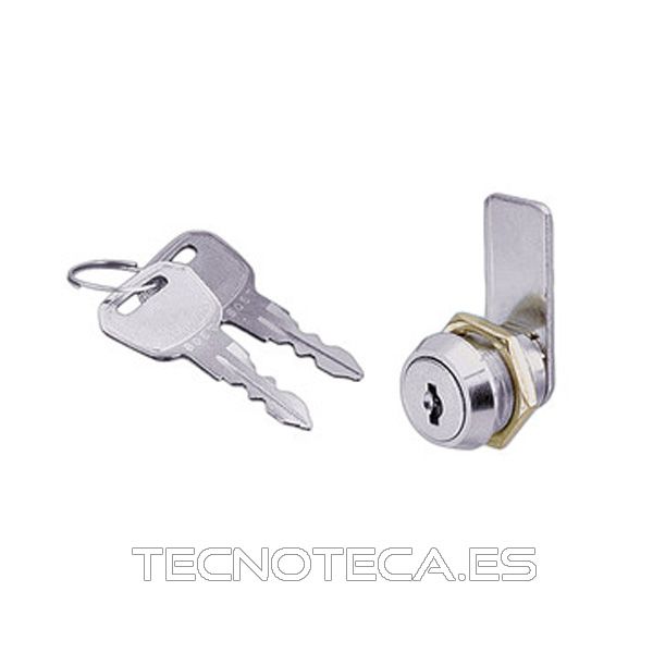 Cerradura con 2 llaves, plana. 11.970/2