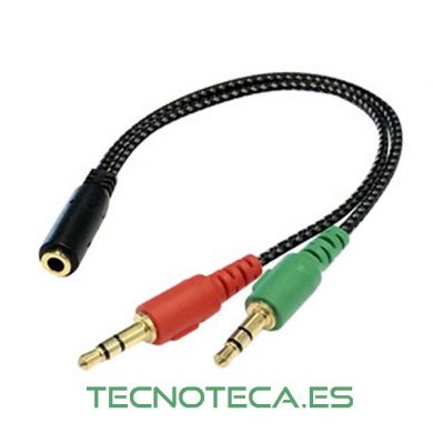 Adaptador jack 3.5mm para auriculares