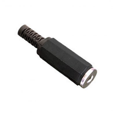Conector hembra JACK aérea