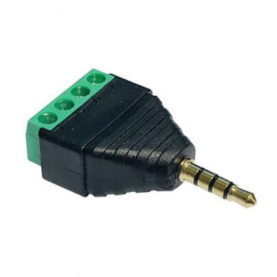 Conector JACK macho audio estéreo 3.5mm