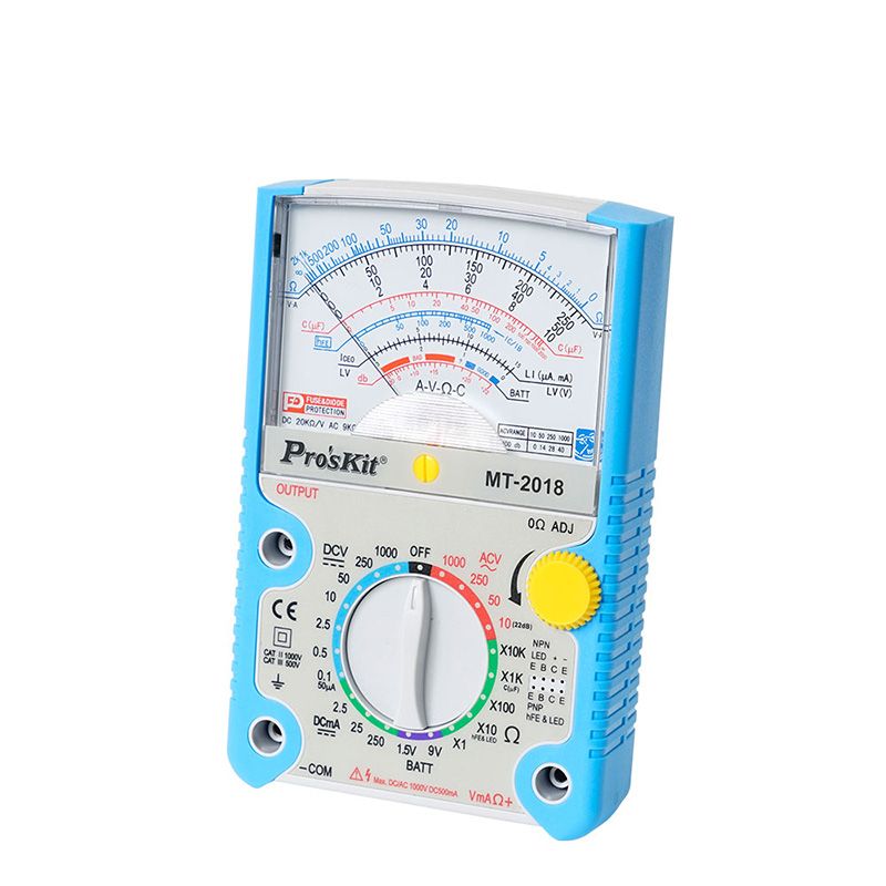 MUL2018. Tester multimetro analogico - Imagen 3