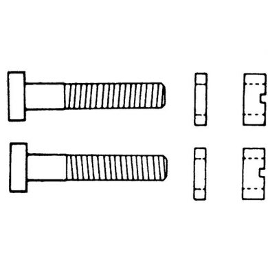 2360-12. Tornillos para fonocápsulas de FOX