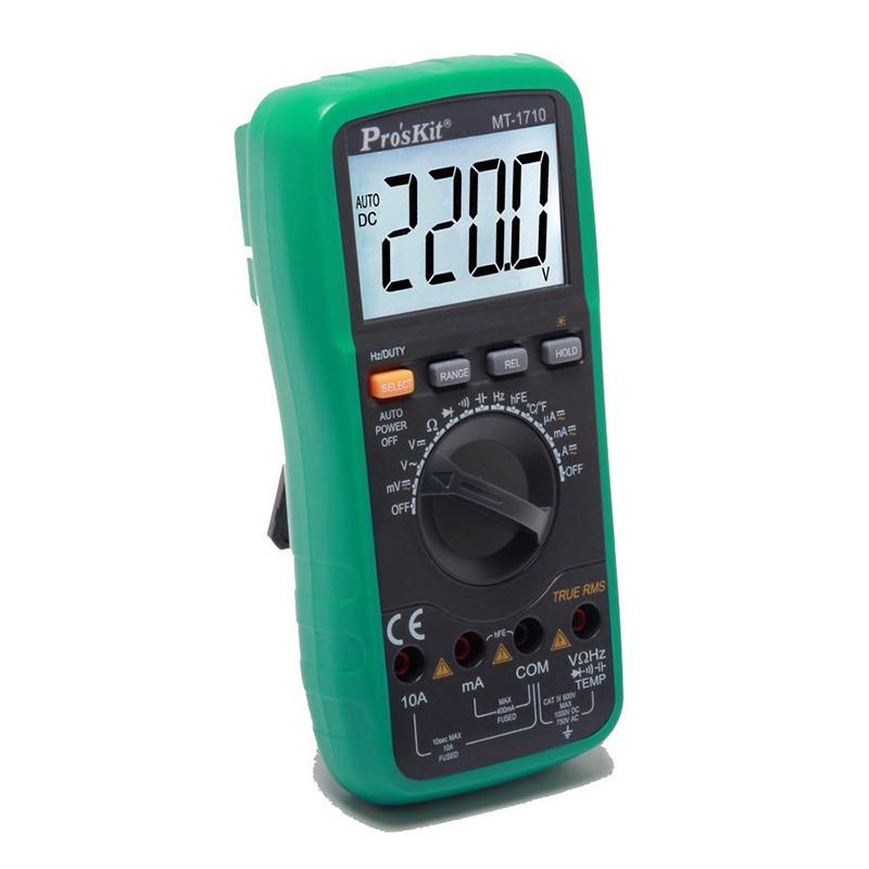 MUL1705. Tester multimetro digital TRUE-RMS - Imagen 3