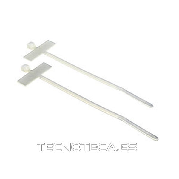 BRIDA DE PLASTICO CON BANDEROLA