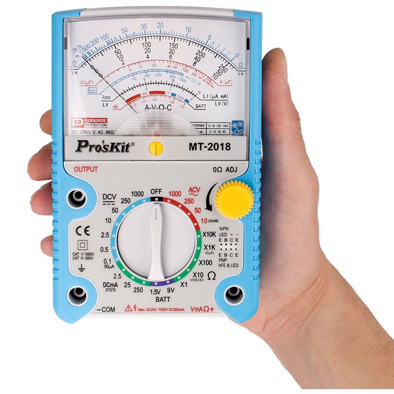 MUL2018. Tester multimetro analogico - Imagen 5