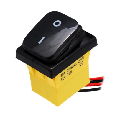 4226N. Interruptor estanco IP67, negro