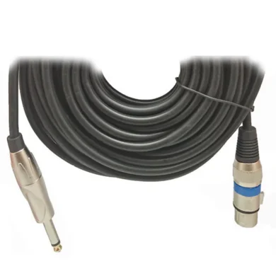 4300-10. XLR Hembra 6,35mm a Mono macho, 10m.