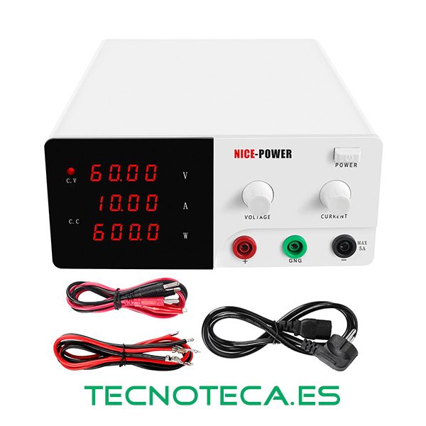 Fuente de laboratorio