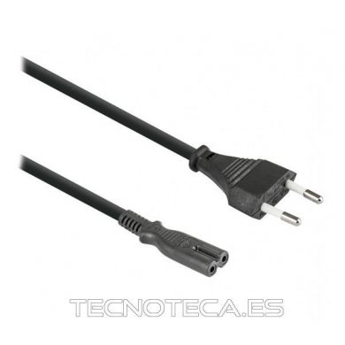WIR050. Cable de red Europa a tipo 8, IEC60320 C8, 1.8m