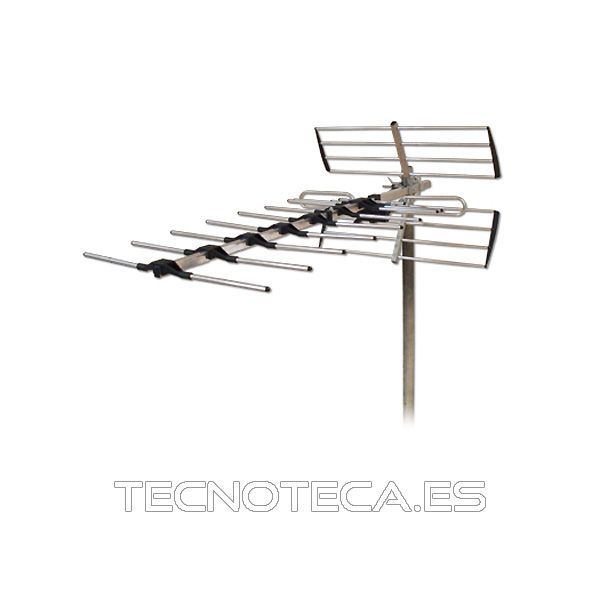 BU-267. Antena TV Yagi, 15 dBi, canales 21-48