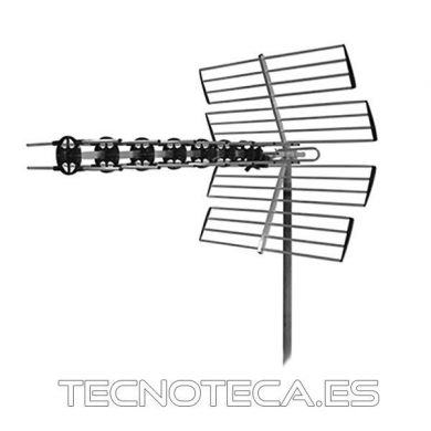 MX-047. Antena TV Yagi, 18 dBi, canales 21-48
