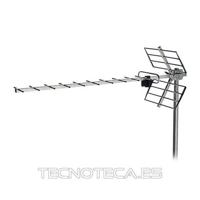 BU-117. Antena TV Yagi, 15 dBi, canales 21-48
