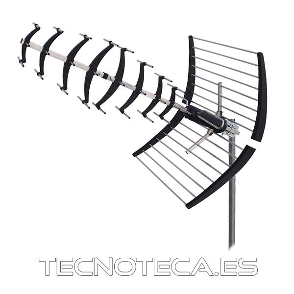 NEO-087. Antena TV Yagi, 18 dBi, canales 21-48