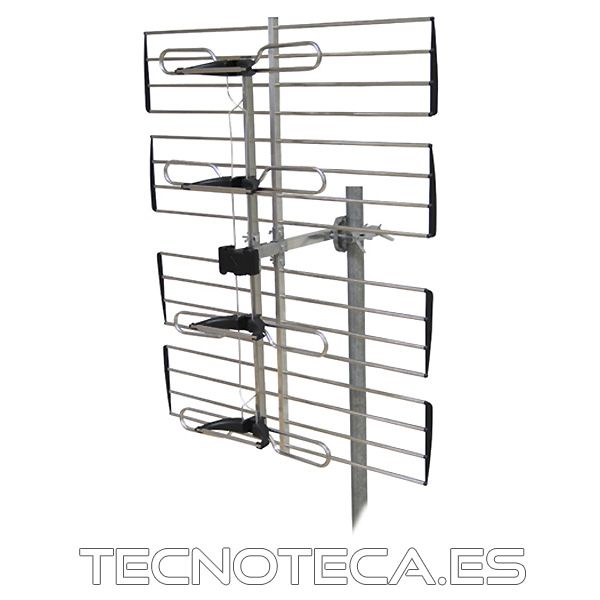 AP-367. Antena TV de panel, 16dBi, canales 21-48