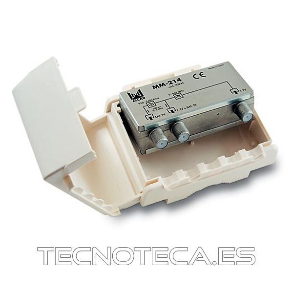 MM-214. Mezclador 2 entradas 5-862MHz + SAT