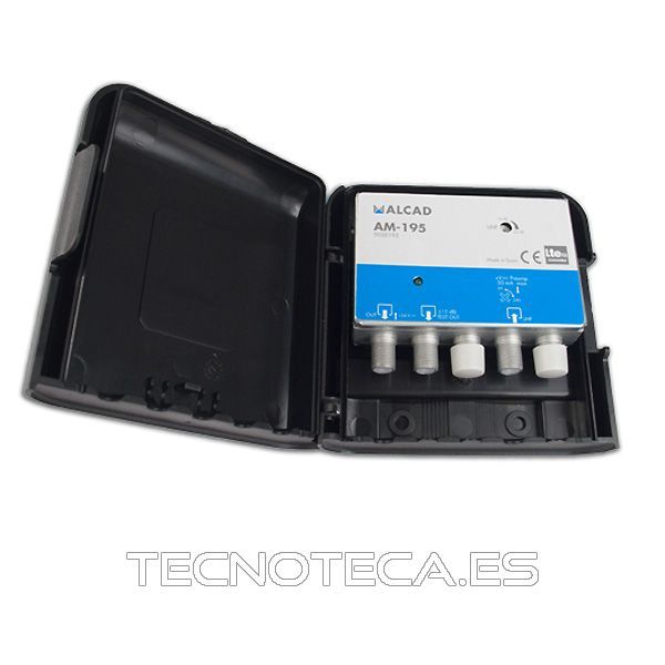 AM-195. Amplificador 1 entrada UHF 32 dB