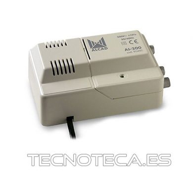 AI-200. Amplificador TV 2 salidas iguales