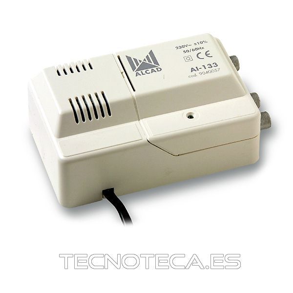 AI-133. Amplificador TV 2 salidas desequilibradas